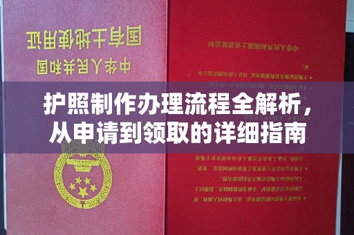 开鲁护照制作办理流程全解析，从申请到领取的详细指南